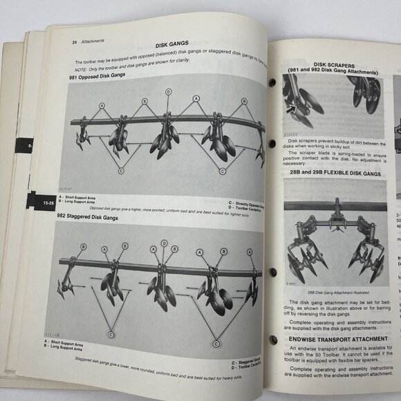 John Deere 50 Toolbar & Attachments Operator's Manual OM A41456 Issue F0 dealer - Picture 11 of 12